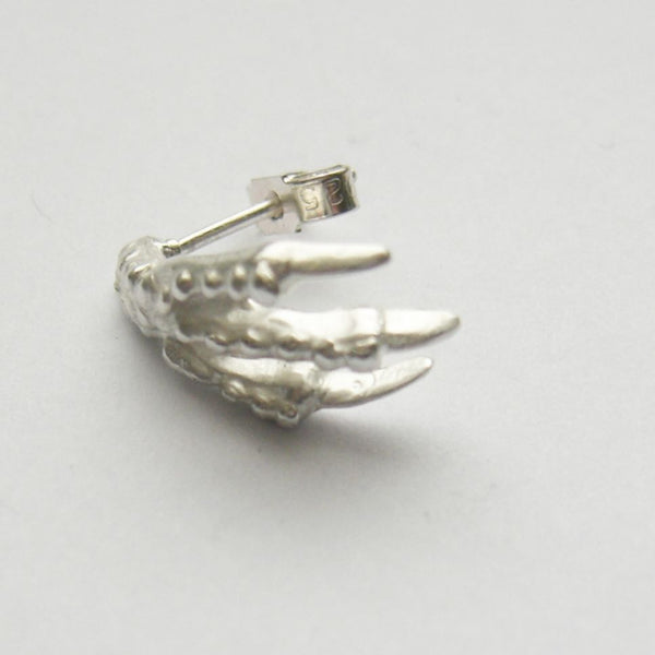 Sterling Silver Bird Claw Stud Earrings Bird, Claw, Earring, Earrings, Immortal, Sterling Silver