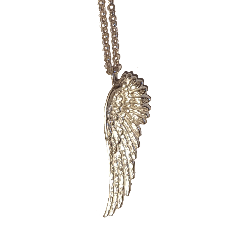 Sterling Silver Angel Wing Pendant