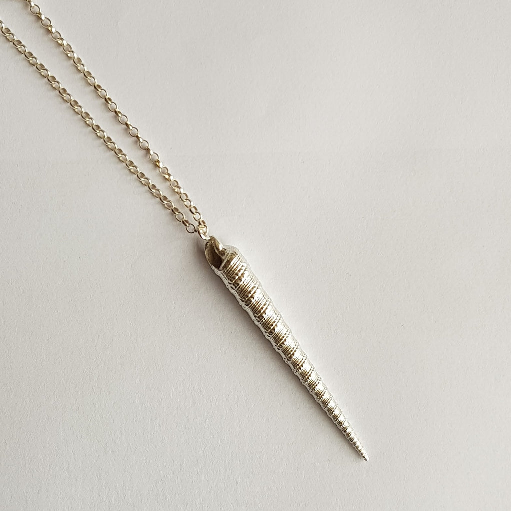 Terebra Cumingi Auger Shell Pendant