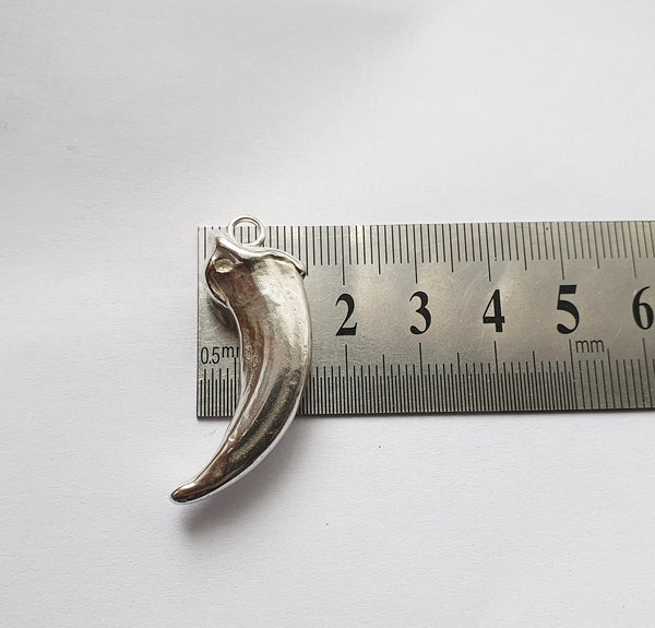 Sterling Silver Wolf Claw