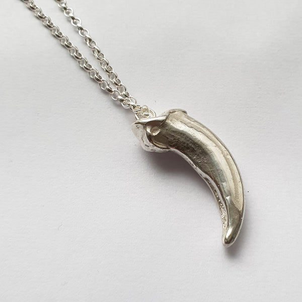 Sterling Silver Wolf Claw