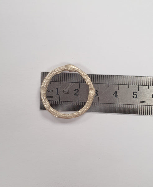 Sterling Silver Circle of Life Pendant_ Medium