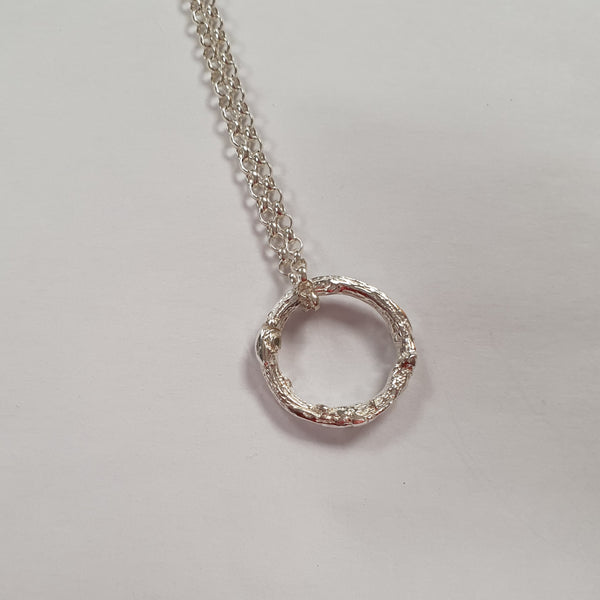 Sterling Silver Circle of Life Pendant_Small