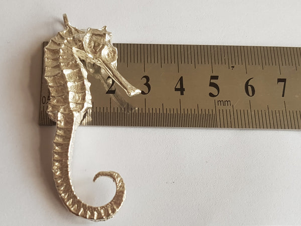 Capall Mara, Seahorse Pendant in Sterling Silver