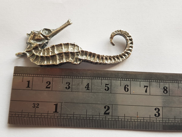 Capall Mara, Seahorse Pendant in sterling silver
