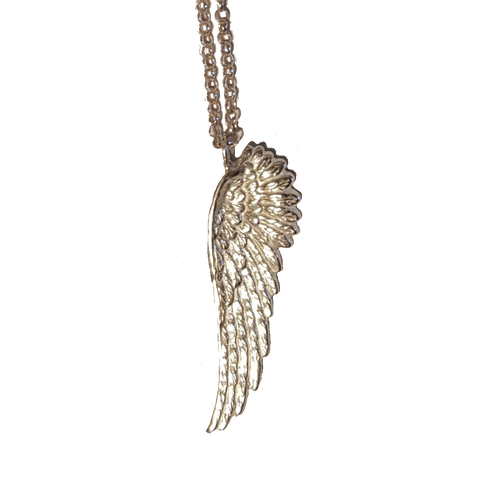 Sterling Silver Angel Wing Pendant