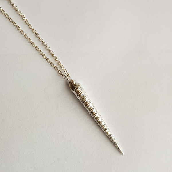 Sterling Silver Unicorn Horn  Pendant, Necklace