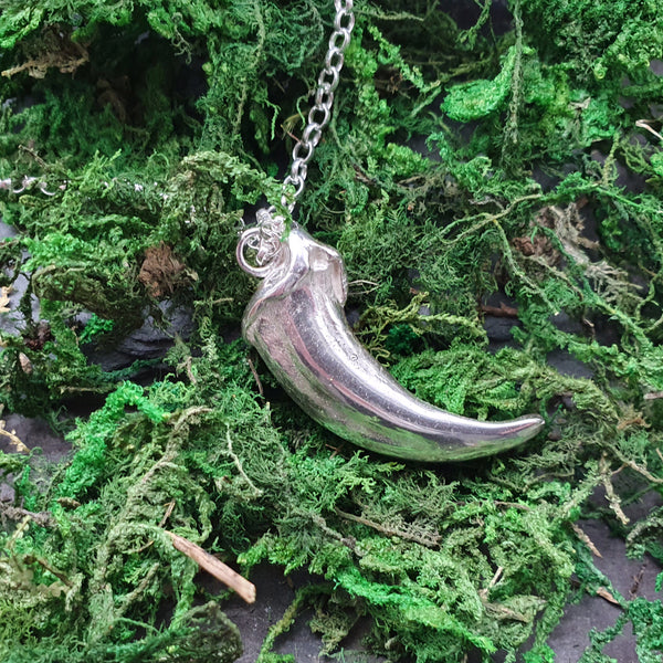 Sterling Silver Wolf Claw