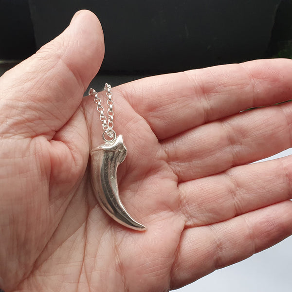 Sterling Silver Wolf Claw